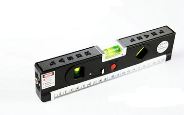 China Black Color Multifunction Laser Level with Tape Measure supplier