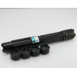 China 445nm 1000mw blue laser pointer flashlight with rechargeable battery and goggles supplier