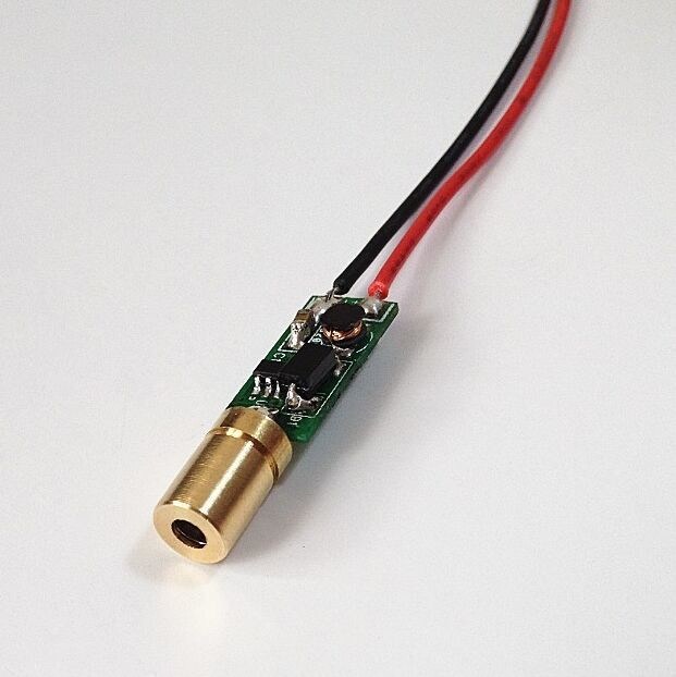 520nm 5mw Green Dot Laser Diode Module For Laser Pointer ,Laser Stage
