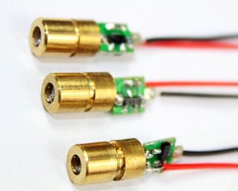 China Cheap 635nm 5mw red dot laser module supplier