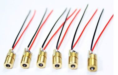 China Cheap 635nm 1mw red dot laser module supplier