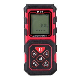 China Compact Design Mini Portable IP54 Waterproof 0.3- 60m  Laser Distance Meter For Engineering Measurement supplier