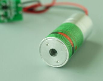 China 532nm 100mw  Good Heat Dissipation Continuous Work  Green Dot Beam Laser Module supplier
