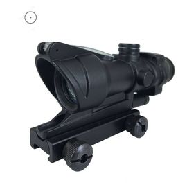 China HD-2CRQ 1x32 Hunting Scopes Sight Optics Real Fiber R or G Dot Rifle Scope With 20/11mm Rail supplier