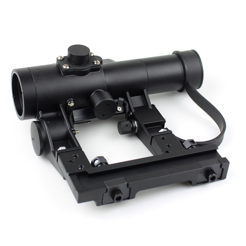 AK1x24 Military Tactical Scope For Ak 47 Gun Fmc Red Dot Sight With