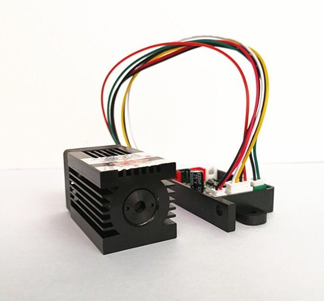 DC 12V 532nm 100mW Green Dot Laser Module With TTL Modulation For Laser ...