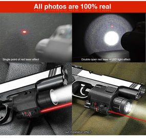 Laser speed Red Combo LED Flashlight with Quick Rail Mount gun sight supplier