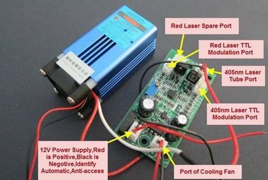 405nm 150mW Blue Purple Beam Laser Module supplier