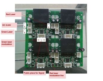 Red and Green Beam Laser Drive Circuit with TTL Modulation supplier