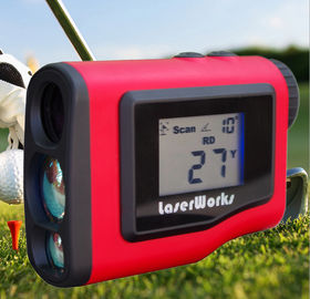 LaserWorks LW600 Waterproof 1.7-inch LCD Screen 6X Magnification Golf Laser Rangefinder supplier