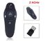 2.4GHz USB Wireless Presenter With 650nm 5mw Red Laser Pointers Pen For Demonstrations And Presentations supplier