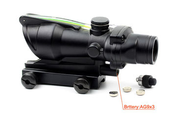 HD-2CRQ 1x32 Hunting Scopes Sight Optics Real Fiber R or G Dot Rifle Scope With 20/11mm Rail supplier