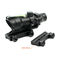 HD-2CRQ 1x32 Hunting Scopes Sight Optics Real Fiber R or G Dot Rifle Scope With 20/11mm Rail supplier