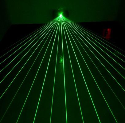 Industrial Grade DC 12-24V 532nm 50mw Green Multi-Dot Laser Module With HeatsinkFor Laser Stage Light supplier