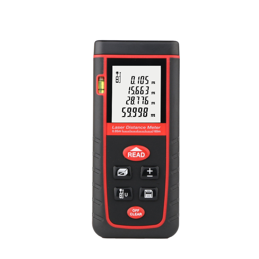 Distance Engineering New 60m Self-Calibration Laser Distance Meter For Engineering ...