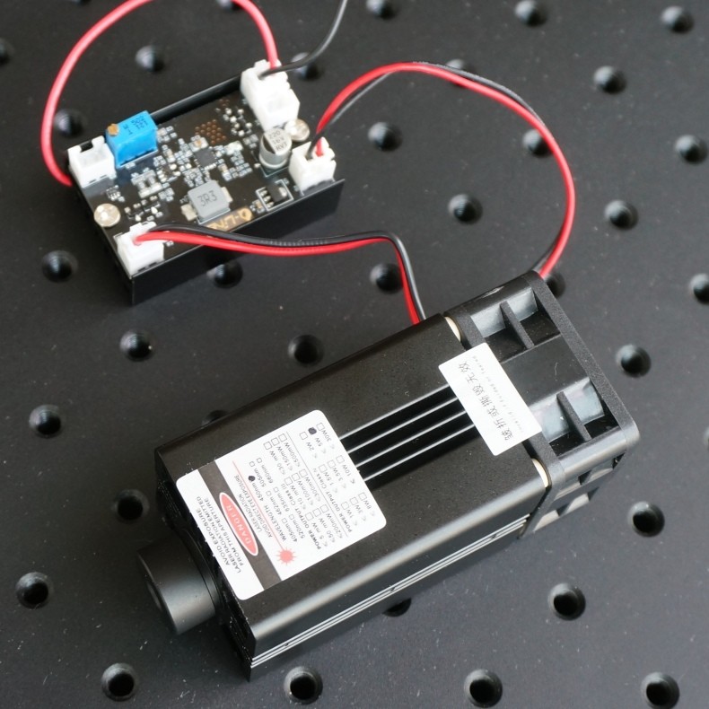 Blue Module 445/450nm 4.5W Blue Beam Laser Module (NDB7A75)With TTL Modulation For ...